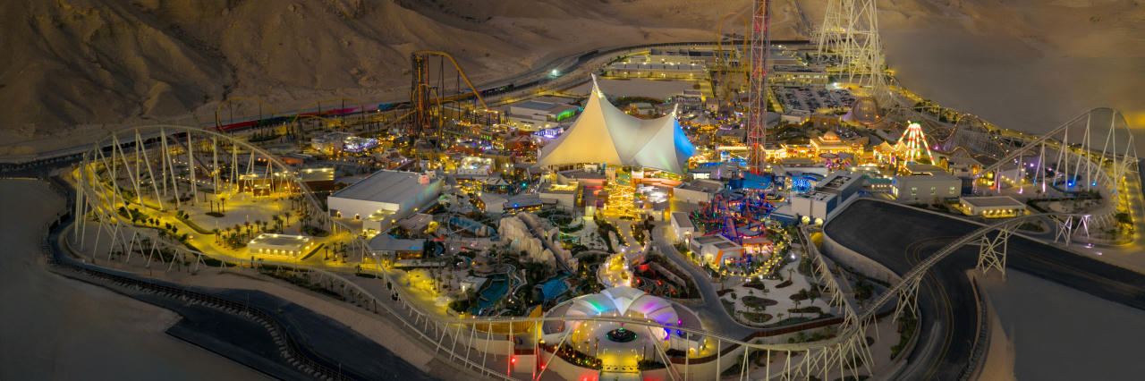 Six Flags Qiddiya City theme park Saudi Arabia
